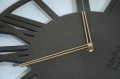 Duży zegar ścienny Loft Adulto 50cm czarny zoom1
