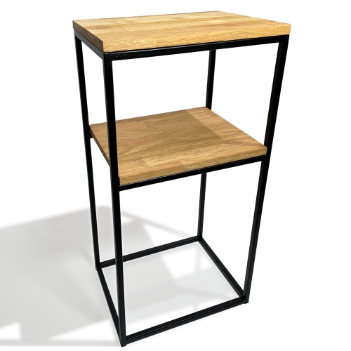 Konsola meblowa czarna 40x80x30cm