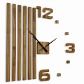 Zegar ścienny lamele 100cm