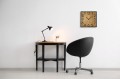 Drewniany zegar ścienny Wood Square 30cm wizualizacja
