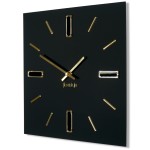 Modern Wall Clock Gold BRILLIANT 30cm