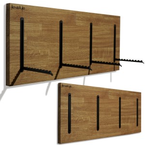 Wieszak na Ubrania Dębowy 25x60cm dębowy