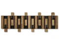 Wieszak ścienny na ubrania LAMELE LINE 80cm front