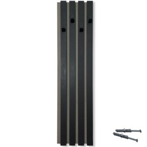 Wooden Modular Clothes Hanger - 98cm Module B 24cm black