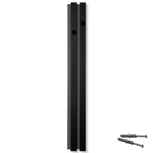 Wooden Modular Clothes Hanger - 98cm Module B 24cm black