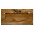 Drewniany wieszak na klucze 30cm