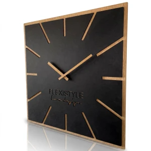Modern wall clock ECO EXACT 60cm