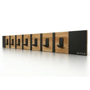 Wieszak ścienny na ubrania OAK 80cm