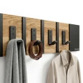 Wieszak ścienny na ubrania OAK 80cm