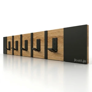 Wieszak ścienny na ubrania OAK 60cm