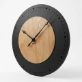 Dębowy zegar ścienny Black&Oak2 dębowy