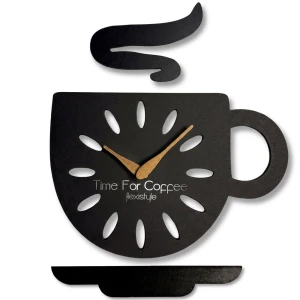 Wall Clock “Cup” – Time for Coffee and Good Design