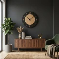 Zegar ścienny drewniany NORDIC OAK 75 cm