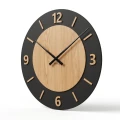Zegar ścienny drewniany NORDIC OAK 75 cm