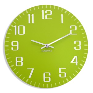 Wall clock FACILE Olive