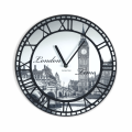 Zegar ścienny do salonu City London Londyn