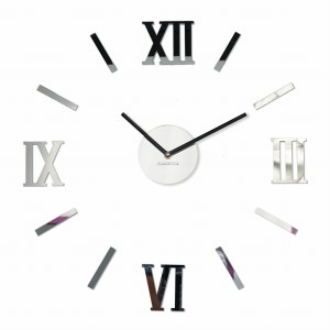 Big wall clock DIY Admirable3 50-75cm mirror