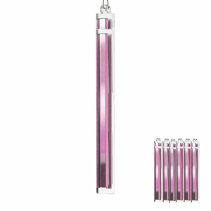 Dekoracje świąteczne RÓŻOWE SOPELKI 6szt.