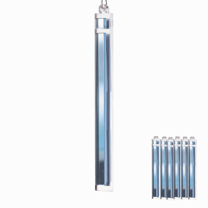 Dekoracje świąteczne NIEBIESKIE SOPELKI 6szt.