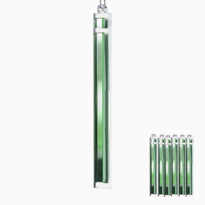 Dekoracje świąteczne ZIELONE SOPELKI 6szt.