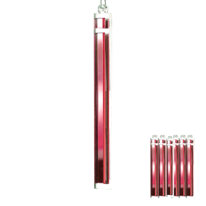 Dekoracje świąteczne CZERWONE SOPELKI 6szt.