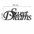 Napis na ścianę SWEET DREAMS wymiary