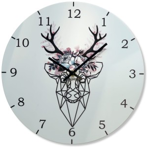 Wall clock Geometric Deer 30cm