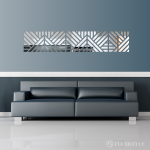 Lustro do salonu akrylowe INCAS ozdobne