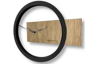 Wood clock modern Wood Oak
