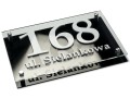 Tabliczka adresowa aluminium czarna 30x40 produk2