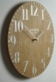 Zegar ścienny do salonu Londyn Retro Wood 30cm zoom2