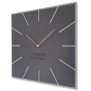 Modern wall clock ECO EXACT 1 50cm