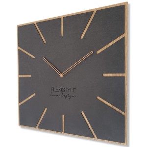 Modern wall clock ECO EXACT 4 50cm