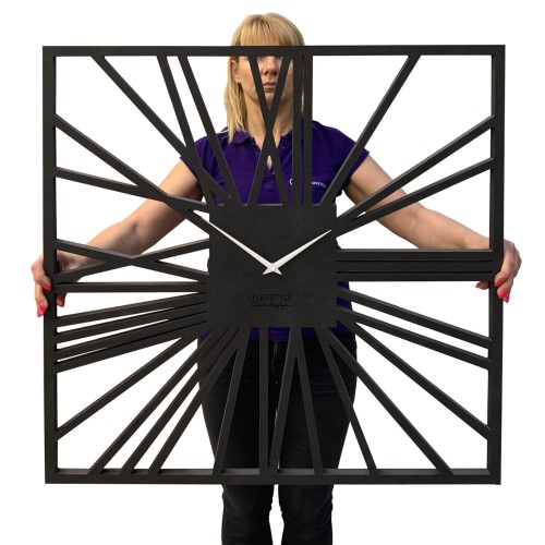 Zegar ścienny LOFT SQUARE 80cm