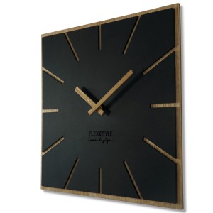 Modern wall clock ECO EXACT 4 50cm (1)