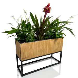 Flowerbed LOFT FIORINO oak 62x22x40 cm