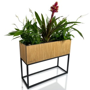 Flowerbed LOFT FIORINO oak 62x22x50 cm