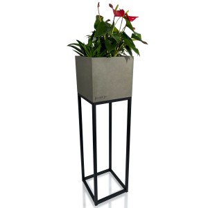 Kwietnik LOFT FIORINOszary 22x22x80 cm