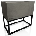 Kwietnik LOFT FIORINO szary 42x22x40 cm