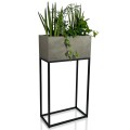 Kwietnik LOFT FIORINO szary 42x22x80 cm