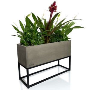 Flowerbed LOFT FIORINO metal 62x22x40 cm (1)