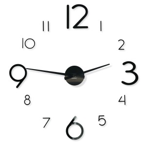 Large wall clock DIY Admirable 8 100-130 cm