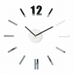 Big wall clock DIY Admirable2 50-75cm mirror